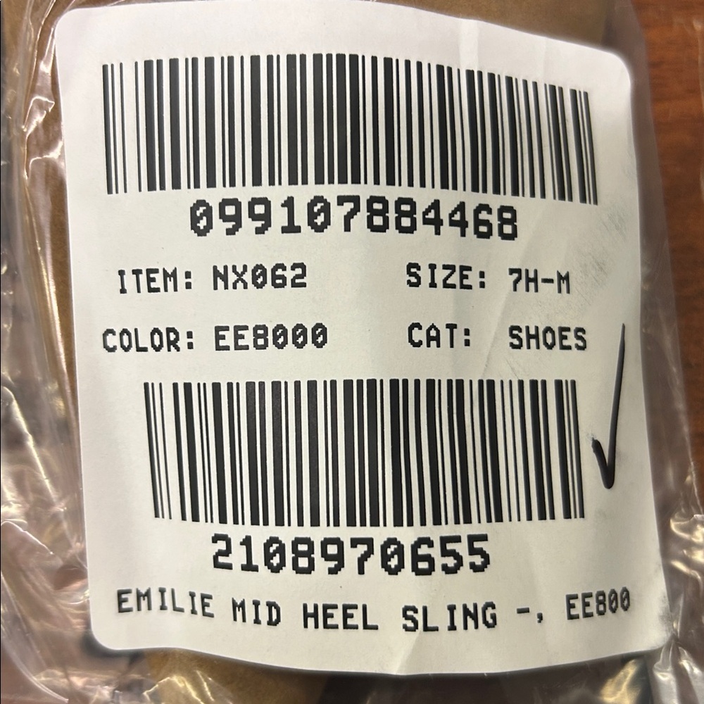 Madewell The Emilie Slingback Pump NX062 - Picture 4 of 4